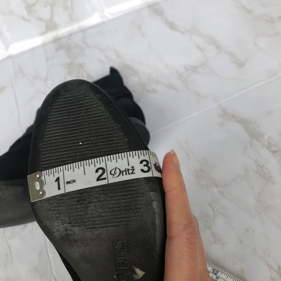 Jack Rogers black nubuck leather hand stitched harness detail booties size 6 - Picture 13 of 14